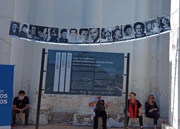 Señalización Espacio de Memoria Cementerio San Vicente de Córdoba